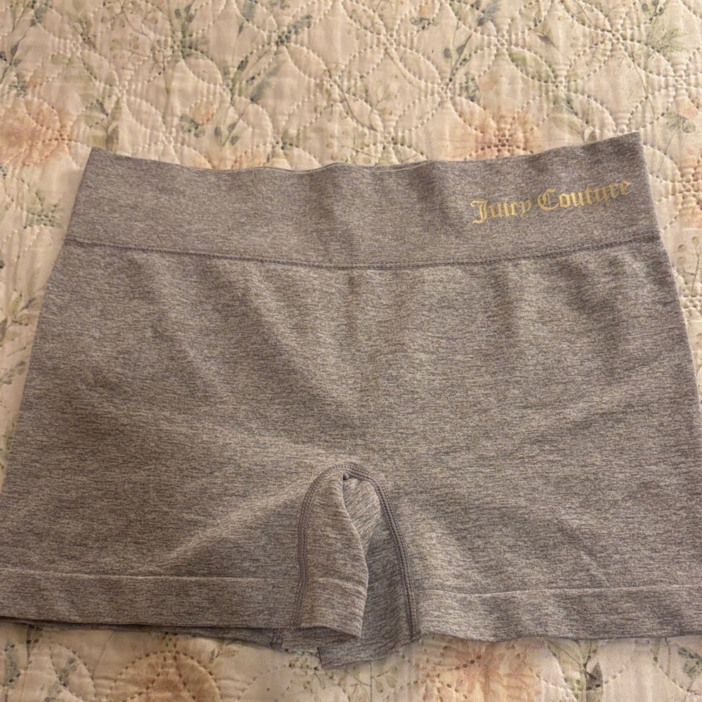 Juicy Couture Heather Gray Lounge Shorts